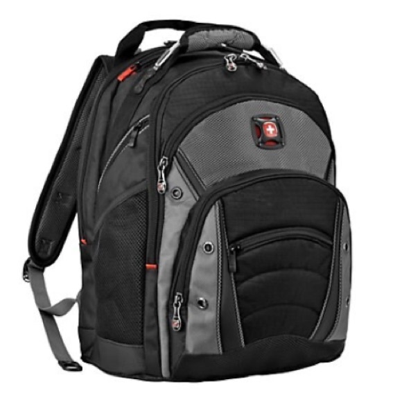 Wenger Synergy Pro 16" Laptop Backpack, Black/Grey - Picture 4 of 17